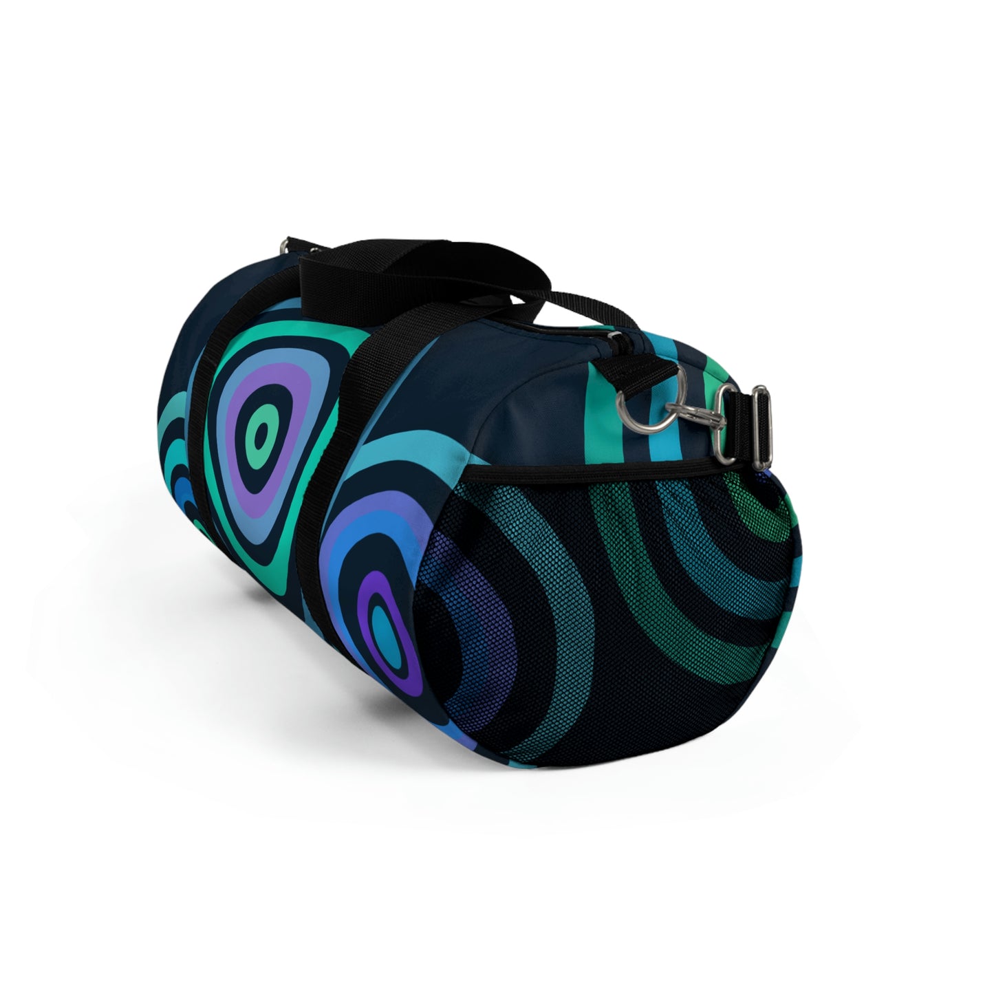 Sturdy Duffel Bag/Travel Bag - Blue Circles (2 Sizes)