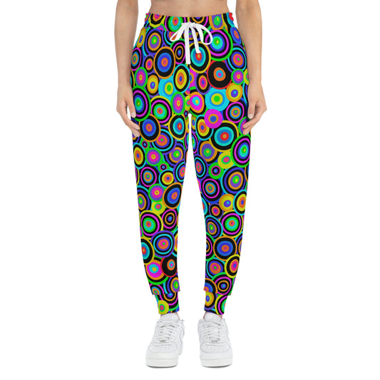 Fashionable Boyfriend Jogger - Rainbow Circles (Unisex)