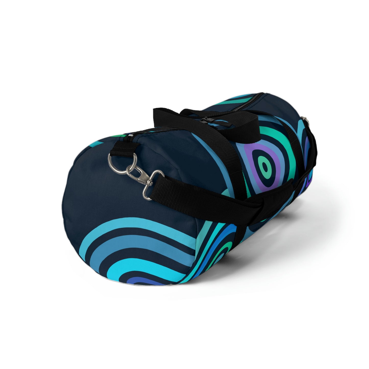 Sturdy Duffel Bag/Travel Bag - Blue Circles (2 Sizes)