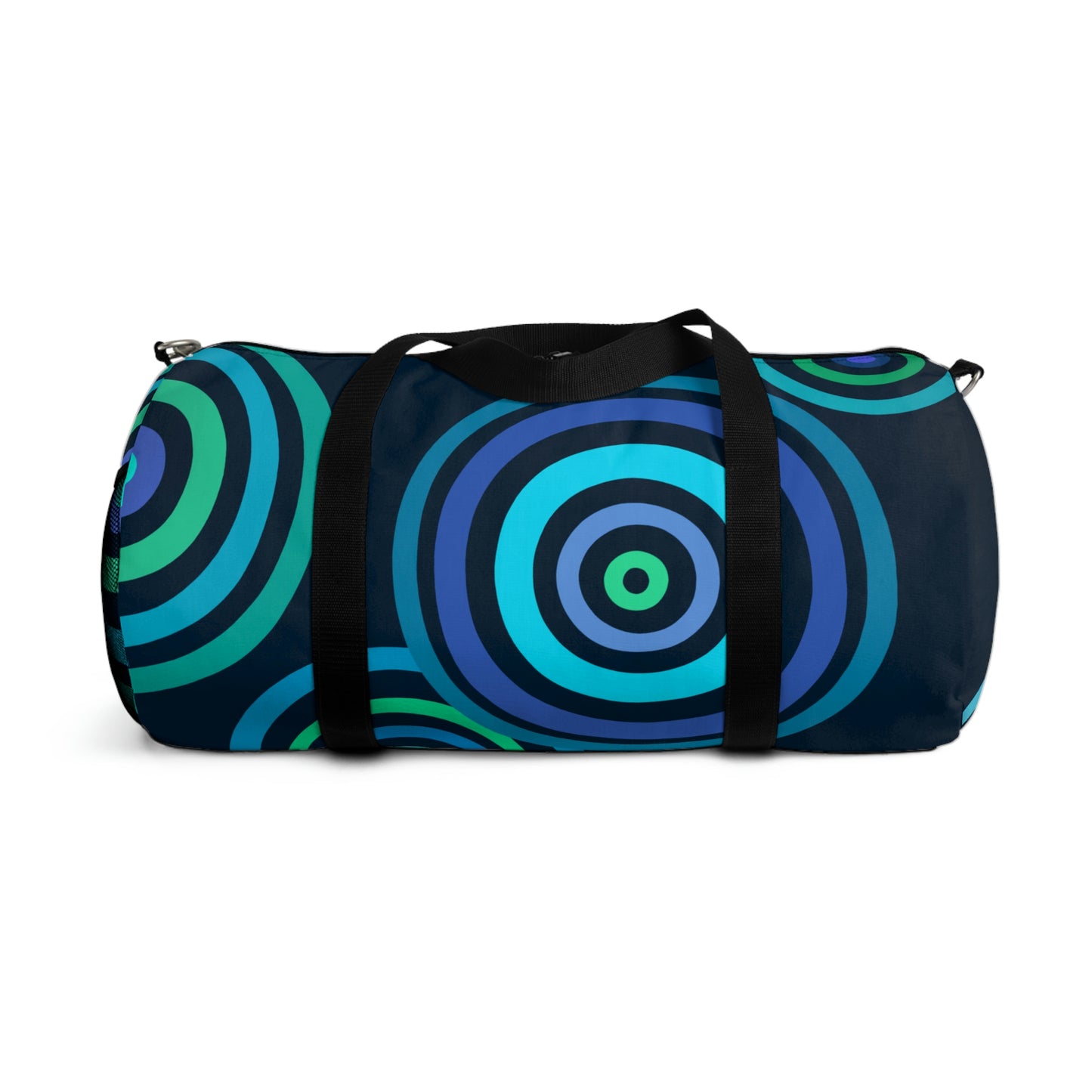 Sturdy Duffel Bag/Travel Bag - Blue Circles (2 Sizes)