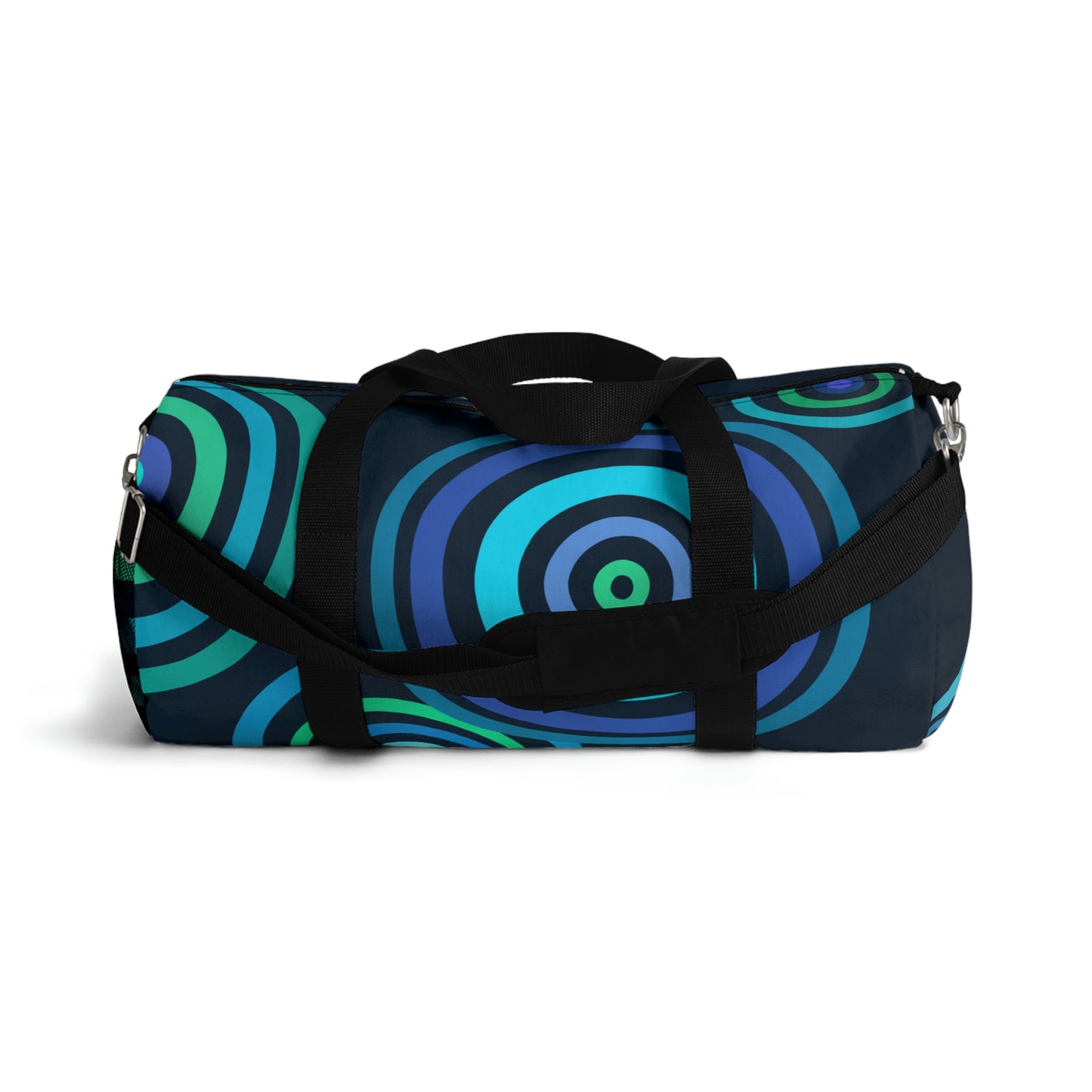 Sturdy Duffel Bag/Travel Bag - Blue Circles (2 Sizes)