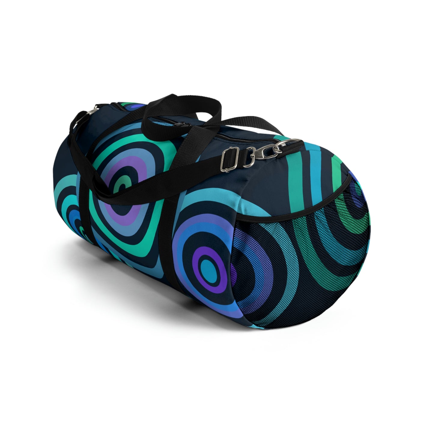 Sturdy Duffel Bag/Travel Bag - Blue Circles (2 Sizes)